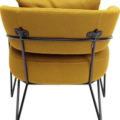 KARE Design Sessel-Sessel Peppo Gelb