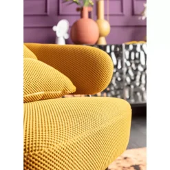 KARE Design Sessel-Sessel Peppo Gelb