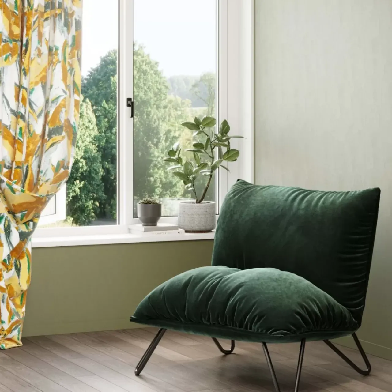 KARE Design Sessel-Sessel Porto Pino Grun