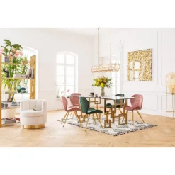 KARE Design Sessel-Sessel Silhouette Fur Weiss