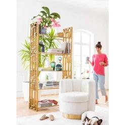 KARE Design Sessel-Sessel Silhouette Fur Weiss