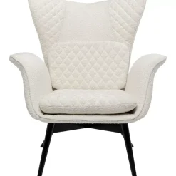 KARE Design Sessel-Sessel Tudor Boucle Creme