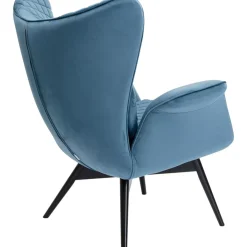 KARE Design Sessel-Sessel Tudor Velvet Petrol