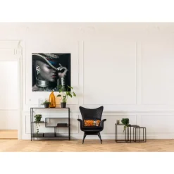 KARE Design Sessel-Sessel Tudor Velvet Schwarz