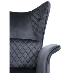 KARE Design Sessel-Sessel Tudor Velvet Schwarz