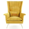 KARE Design Sessel-Sessel Vegas Forever Gelb