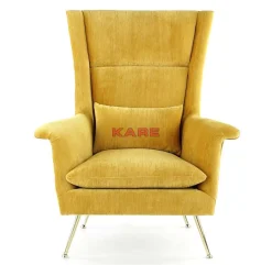 KARE Design Sessel-Sessel Vegas Forever Gelb