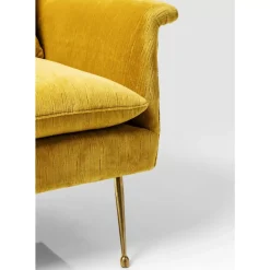 KARE Design Sessel-Sessel Vegas Forever Gelb