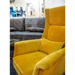 KARE Design Sessel-Sessel Vegas Forever Gelb