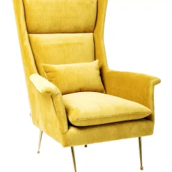 KARE Design Sessel-Sessel Vegas Forever Gelb