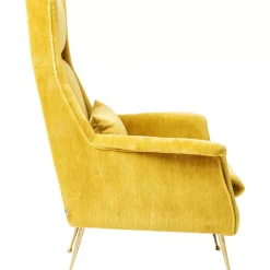 KARE Design Sessel-Sessel Vegas Forever Gelb