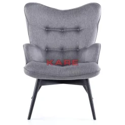 KARE Design Sessel-Sessel Vicky Loco Grau