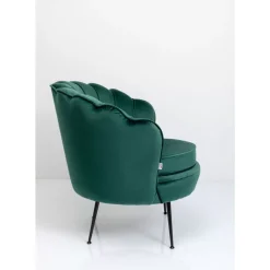 KARE Design Sessel-Sessel Water Lily Black Dunkelgrun