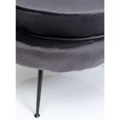 KARE Design Sessel-Sessel Water Lily Black Grau