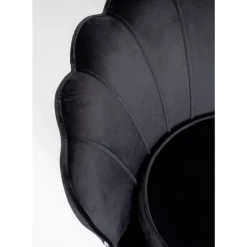 KARE Design Sessel-Sessel Water Lily Chrom Schwarz