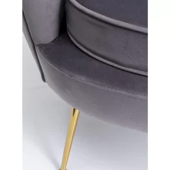 KARE Design Sessel-Sessel Water Lily Grau