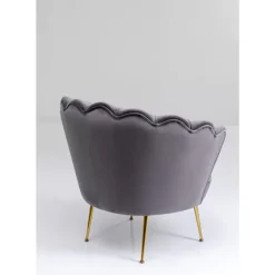 KARE Design Sessel-Sessel Water Lily Grau