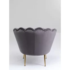 KARE Design Sessel-Sessel Water Lily Grau