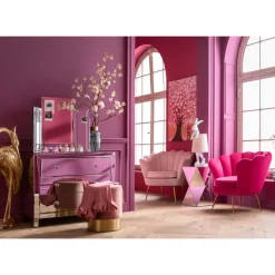 KARE Design Sessel-Sessel Water Lily Pink