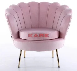 KARE Design Sessel-Sessel Water Lily Rosa