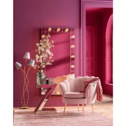 KARE Design Sessel-Sessel Water Lily Rosa