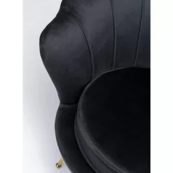 KARE Design Sessel-Sessel Water Lily Schwarz