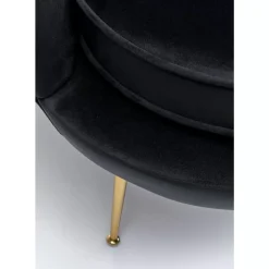 KARE Design Sessel-Sessel Water Lily Schwarz