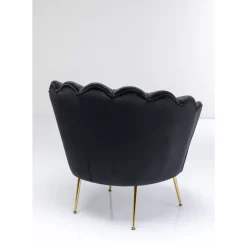 KARE Design Sessel-Sessel Water Lily Schwarz