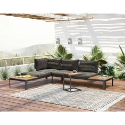 KARE Design Outdoormöbel-Set Happy Day Flexible (3-Tlg.)