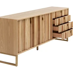 KARE Design Kommoden & Sideboards-Sideboard Concertina Natur 186X74Cm