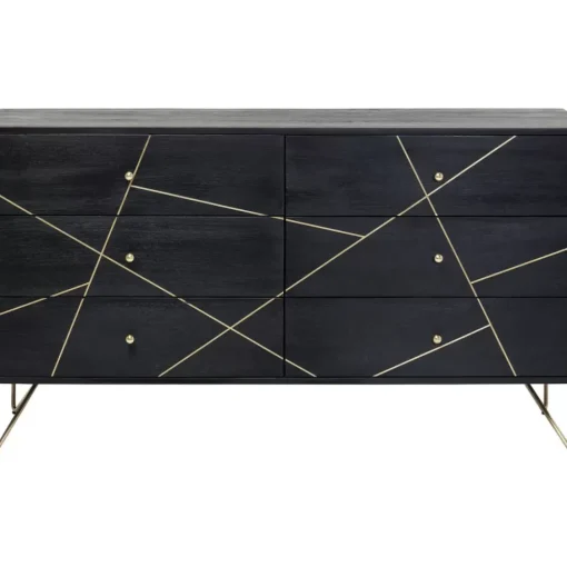 KARE Design Kommoden & Sideboards-Sideboard Gold Vein