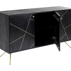 KARE Design Kommoden & Sideboards-Sideboard Gold Vein 3 Turig 145X82Cm