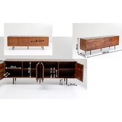 KARE Design Kommoden & Sideboards-Sideboard Ravello 200