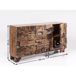 KARE Design Kommoden & Sideboards-Sideboard Shanti Surprise Puzzle Nature