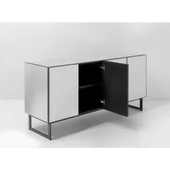 KARE Design Kommoden & Sideboards-Sideboard Soran Schwarz 160X45Cm