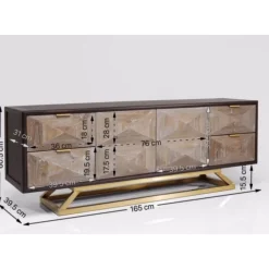 KARE Design Kommoden & Sideboards-Sideboard Triangolo