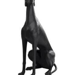 KARE Design Deko & Geschenkartikel-Skulptur Greyhound Oskar Schwarz 180Cm