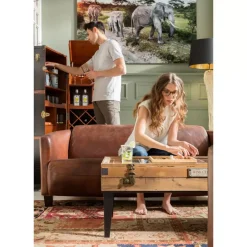 KARE Design Sofas & Couches-Sofa Cigar Lounge 3-Sitzer