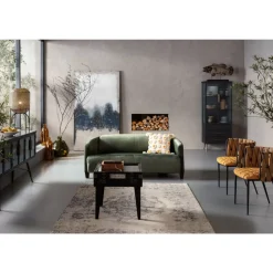 KARE Design Sofas & Couches-Sofa Cigar Lounge 3-Sitzer Grun