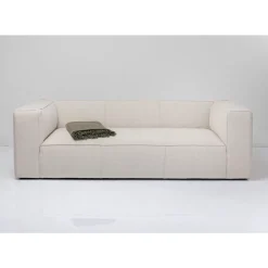 KARE Design Sofas & Couches-Sofa Cubetto 3-Sitzer Creme 220Cm