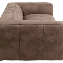 KARE Design Sofas & Couches-Sofa Cubetto 3-Sitzer Taupe 220Cm
