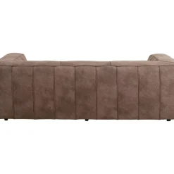 KARE Design Sofas & Couches-Sofa Cubetto 3-Sitzer Taupe 220Cm