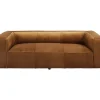 KARE Design Sofas & Couches-Sofa Cubetto 3-Sitzer Velvet Braun