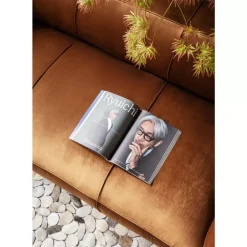 KARE Design Sofas & Couches-Sofa Cubetto 3-Sitzer Velvet Braun