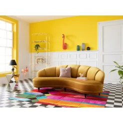 KARE Design Sofas & Couches-Sofa Dschinn 3-Sitzer Amber 233Cm