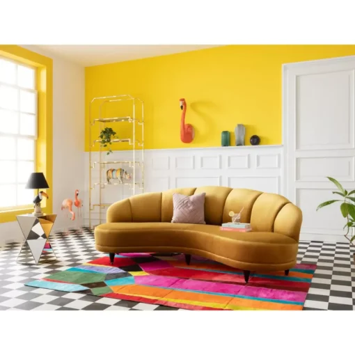 KARE Design Sofas & Couches-Sofa Dschinn 3-Sitzer Amber 233Cm