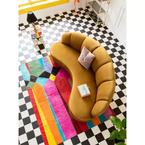 KARE Design Sofas & Couches-Sofa Dschinn 3-Sitzer Amber 233Cm