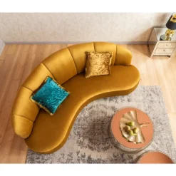 KARE Design Sofas & Couches-Sofa Dschinn 3-Sitzer Amber 233Cm