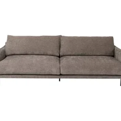KARE Design Sofas & Couches-Sofa Edna 3-Sitzer Grau 245Cm