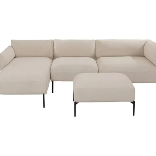 KARE Design Sofas & Couches-Sofa Element Chiara Creme 76Cm